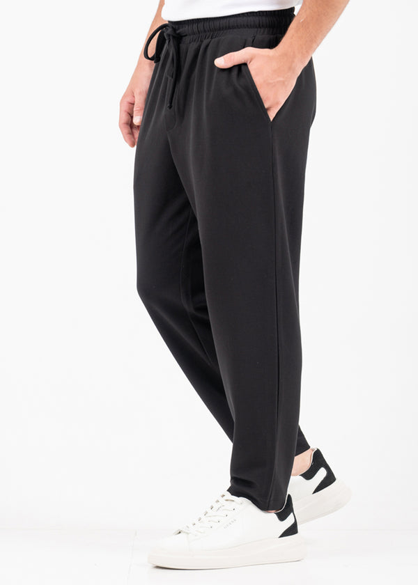 Ανδρικό παντελόνι Vittorio - 500-2526-SENTO-BLACK - formal pants loose fit