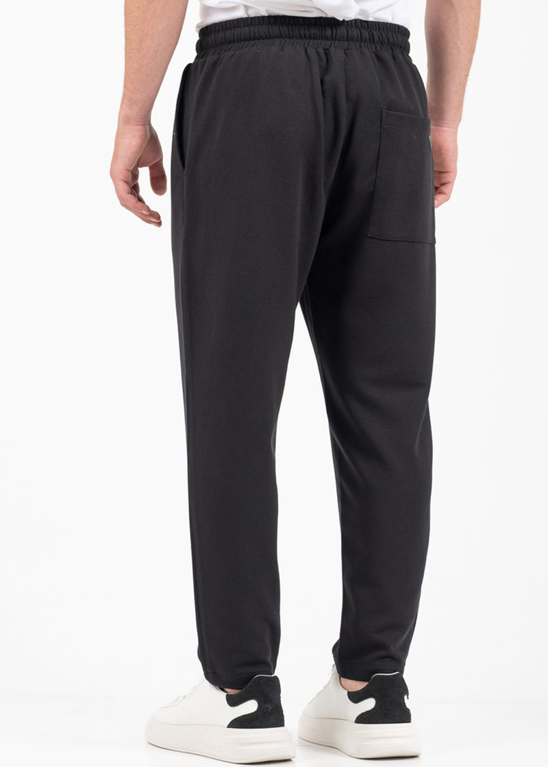 Ανδρικό παντελόνι Vittorio - 500-2526-SENTO-BLACK - formal pants loose fit