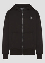 Ανδρική ζακέτα με κουκούλα Vinyl Art Clothing - 52525-01 - off duty zip hoodie oversize fit μαύρο