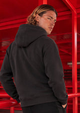Ανδρική ζακέτα με κουκούλα Vinyl Art Clothing-52525-09-off duty zip hoodie oversize fit γκρι