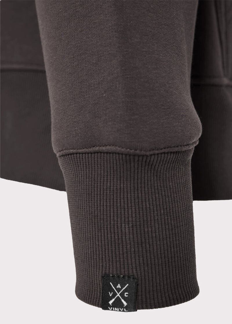 Ανδρική ζακέτα με κουκούλα Vinyl Art Clothing-52525-09-off duty zip hoodie oversize fit γκρι