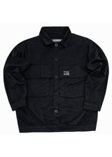 Ανδρικό υφασμάτινο τζάκετ - Cosi Jeans - 58-CHIAIA 3 - fabric jacket μαύρο