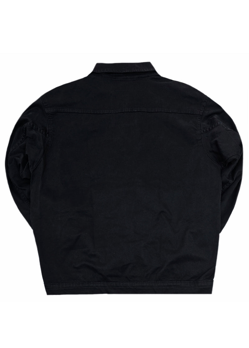 Ανδρικό υφασμάτινο τζάκετ - Cosi Jeans - 58-CHIAIA 3 - fabric jacket μαύρο