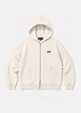 VINYL ART CLOTHING - Ανδρική ζακέτα Graphic zipped hoodie - Λευκή 57136-02