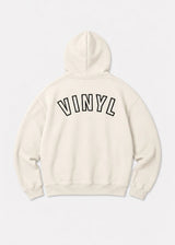 VINYL ART CLOTHING - Ανδρική ζακέτα Graphic zipped hoodie - Λευκή 57136-02