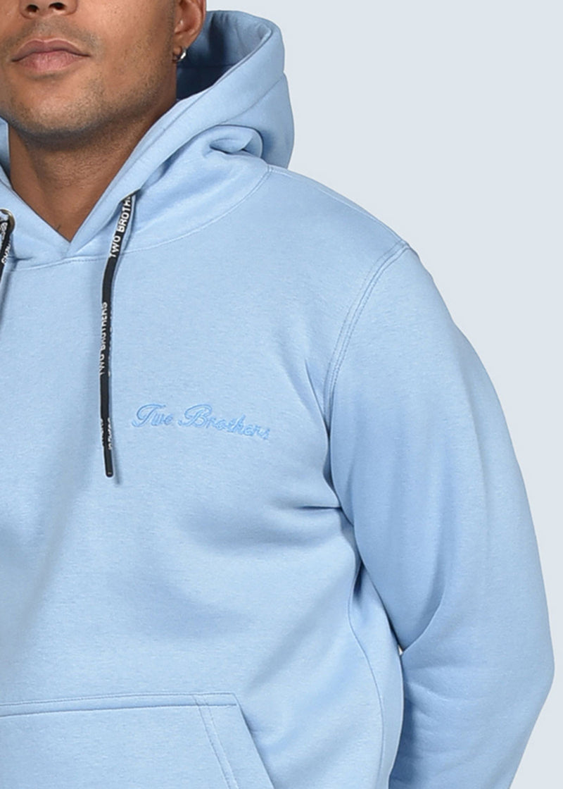 Ανδρικό μακρυμάνικο φούτερ Two Brothers-BF-24580-Ciel regular fit
