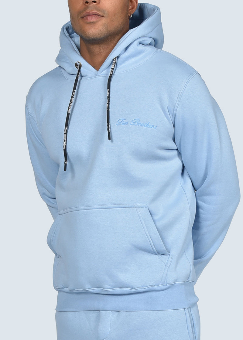 Ανδρικό μακρυμάνικο φούτερ Two Brothers-BF-24580-Ciel regular fit