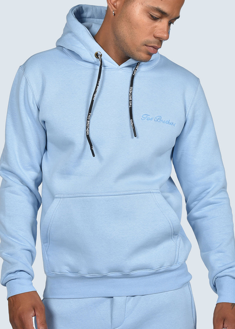 Ανδρικό μακρυμάνικο φούτερ Two Brothers-BF-24580-Ciel regular fit