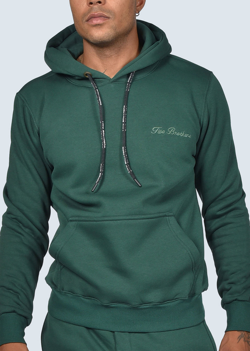 Ανδρικό μακρυμάνικο φούτερ Two Brothers-BF-24580-Green regular fit