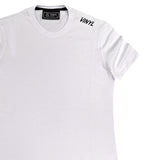 Vinyl art clothing - 58370-02 - small script logo t-shirt - white