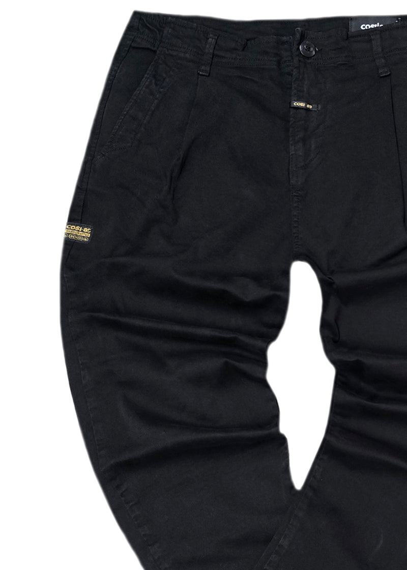 Ανδρικό παντελόνι Cosi Jeans - 59-MAGGIO 2 - pants regular fit μαύρο