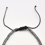 Gang - GNG010 - high quality black steel bracelet - black