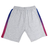Henry clothing - 6-010 - gradient stripes shorts - grey