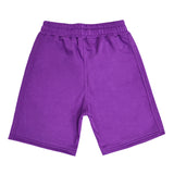 Henry clothing - 6-204 - logo shorts - purple