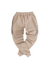 Henry clothing-6-304-beige gold taped pants