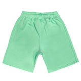 Henry clothing - 6-323 - arch logo shorts - teal