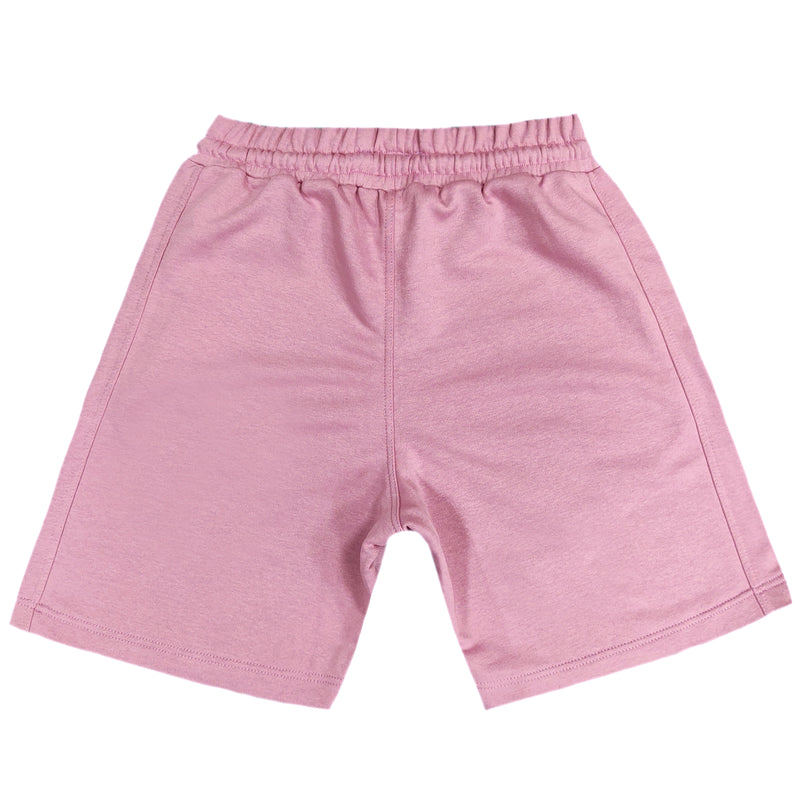 Henry clothing h logo shorts - pink