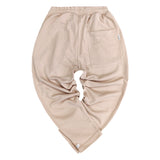 Henry clothing - 6-333 - cuff pants - beige