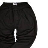 Henry clothing - 6-333 - cuff pants - black