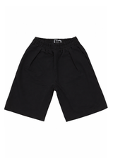 Ανδρική βερμούδα υφασμάτινη Henry Clothing-6-337-black