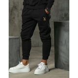 Henry clothing - 6-344 - logo sweatpants - black