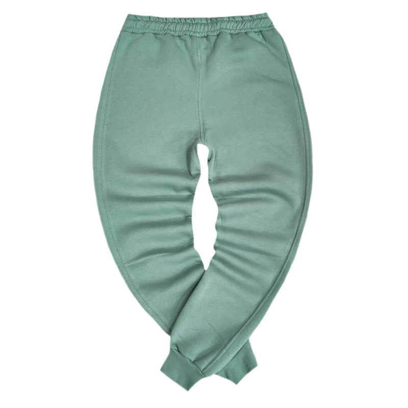 Henry clothing - 6-350 - logo sweatpants - green