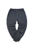 Henry clothing-6-353-calligraphy sweatpants -grey
