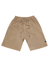 Ανδρική βερμούδα Henry Clothing-6-604-brown relaxed fit shorts