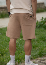 Ανδρική βερμούδα Henry Clothing-6-604-brown relaxed fit shorts