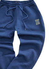 Ανδρική φόρμα Henry clothing-6-612-logo Η sweatpants μπλε