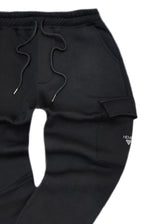 Ανδρική φόρμα Henry Clothing Cargo-6-620-black