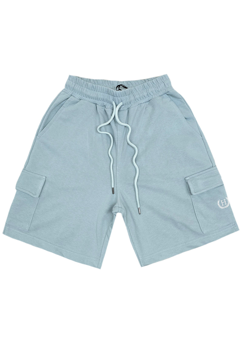 Ανδρική κάργκο βερμούδα φούτερ Henry Clothing - 6-700 - relaxed fit cargo shorts μέντα