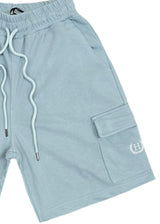 Ανδρική κάργκο βερμούδα φούτερ Henry Clothing - 6-700 - relaxed fit cargo shorts μέντα