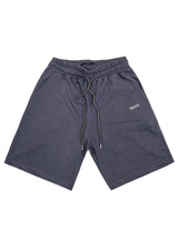 Ανδρική βερμούδα φούτερ Henry Clothing - 6-702 - relaxed fit shorts γκρι σκούρο