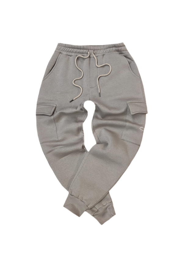 Ανδρική φόρμα cargo Henry Clothing - 6-705 - cargo pants σκούρο μπεζ