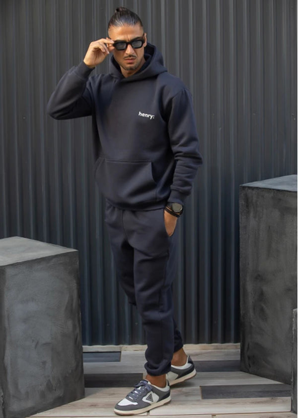 Ανδρική φόρμα Henry clothing-6-712-ανθρακί