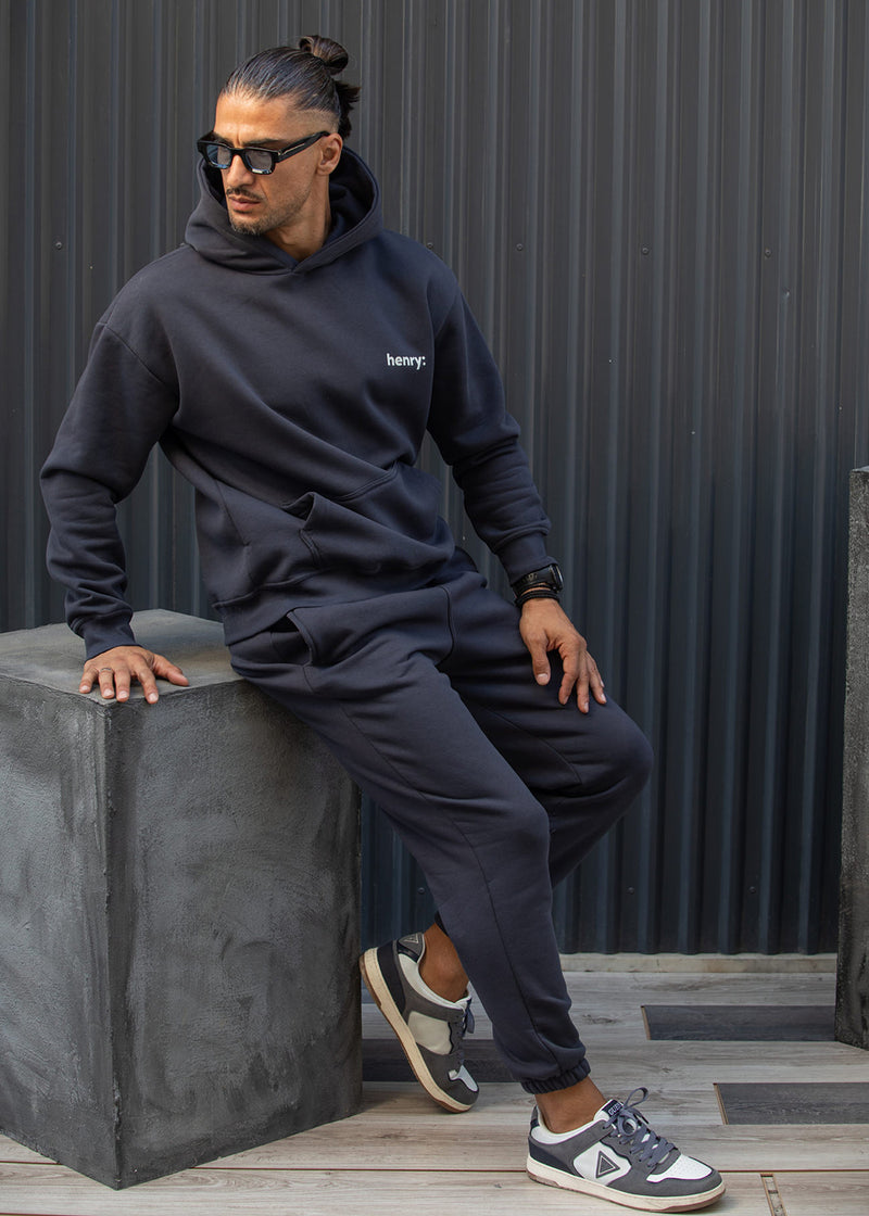 Ανδρική φόρμα Henry clothing-6-712-ανθρακί