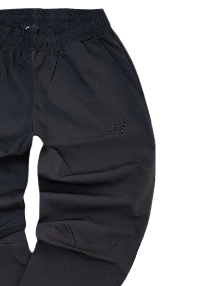 Ανδρικό υφασμάτινο παντελόνι Henry clothing - 6-713 - black