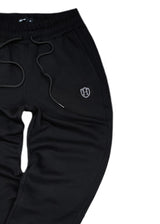 HENRY CLOTHING - Ανδρική φόρμα H logo -Μαύρη 6-801