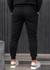 HENRY CLOTHING - Ανδρική φόρμα H logo -Μαύρη 6-801
