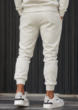 HENRY CLOTHING - Ανδρική φόρμα με κέντημα simple logo - Stone 6-804