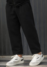 HENRY CLOTHING - Ανδρική φόρμα simple pants -Μαύρη 6-999