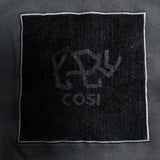 Cosi jeans - 60-w22-51 - stamped hoodie - black