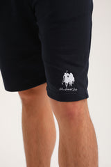 Ανδρική βερμούδα New World Polo - POLO-6003 - embroidered shorts σκούρο μπλε