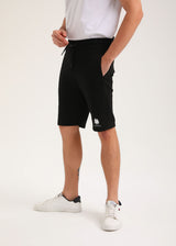 Ανδρική βερμούδα New World Polo - POLO-6003 - embroidered shorts μαύρο