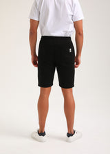 Ανδρική βερμούδα New World Polo - POLO-6005 - embroidered shorts μαύρο