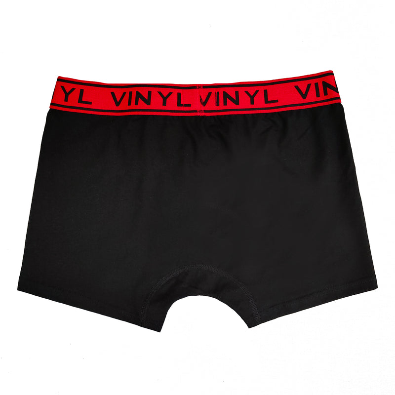 Vinyl art clothing - 60310-12 - boxer black red