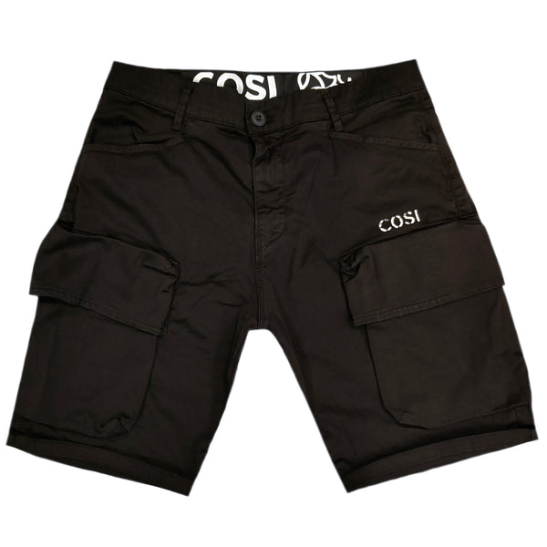 Cosi jeans 61-albero cargo shorts - black