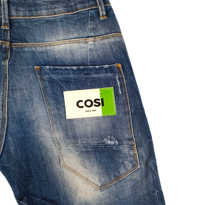 Cosi jeans 61-bagnolo 1 shorts - light denim