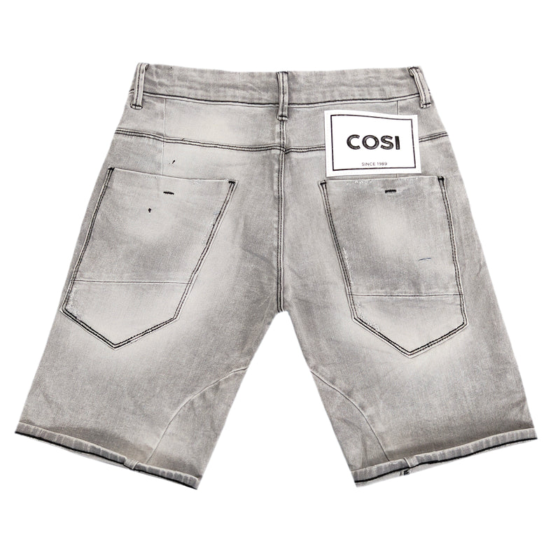 Cosi jeans 61-bagnolo 3 shorts - light grey